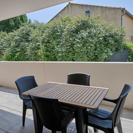 Appartement T2 Terrasse Et Piscine 300M De La Plage شقة فالراس بلاج